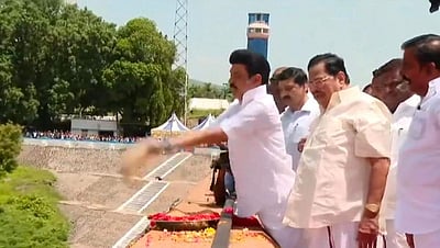 காவிரி டெல்டா பாசனத்துக்கு மேட்டூா் அணையை திறந்து வைத்தார் மு.க. ஸ்டாலின்
