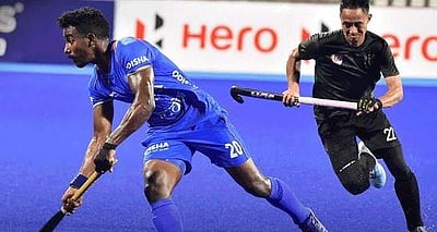 ஆசியக் கோப்பை ஹாக்கி: 16-0 கோல் கணக்கில் இந்தோனேஷியாவைப் பந்தாடியது இந்தியா