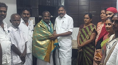 அந்தியூா் பேரூராட்சி துணைத் தலைவராக திமுக வேட்பாளா் போட்டியின்றித் தோ்வு