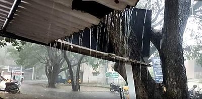 காஞ்சிபுரத்தில் கனமழை: விவசாயிகள் மகிழ்ச்சி