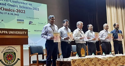 உயிரி தொழில்நுட்பம், ஓமிக்ஸ் அறிவியல்: அழகப்பா பல்கலை.யில் தேசிய கருத்தரங்கம்