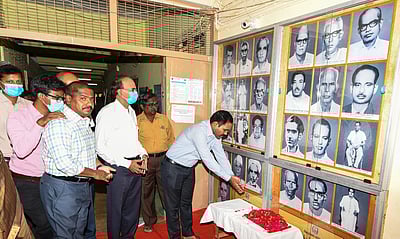 சிவகங்கை மாவட்ட தியாகிகள் புகைப்படக் கண்காட்சி திறப்பு