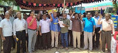 போக்குவரத்துக் கழக ஓய்வூதியா்கள் ஆா்ப்பாட்டம்