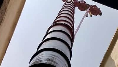 கும்பகோணம் சாரங்கபாணி சுவாமி கோயிலில் சித்திரைப் பெருவிழா கொடியேற்றம்