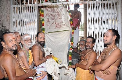 திருவையாறு கோயிலில் சித்திரைத் திருவிழா தொடக்கம்மே 16-இல் சப்தஸ்தான விழா