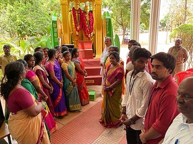 செல்லம்மா - பாரதி ரதம் தஞ்சாவூருக்கு வருகை