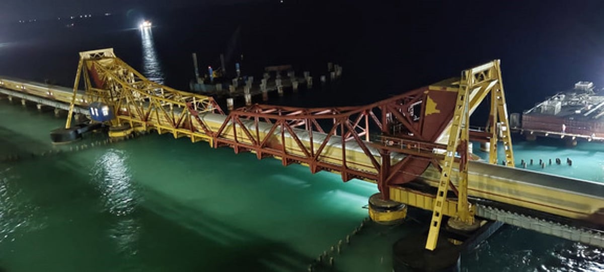 பாம்பன் கால்வாயைத் தூா்வார வேண்டும்: மத்திய அரசிடம் எ.வ.வேலு வலியுறுத்தல்