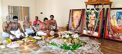 ராமேசுவரம் சங்கர மடத்தில் மஹன்யாச ருத்ரஜபம்