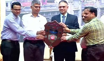 சேலம் ரயில்வே கோட்டத்துக்கு விருது