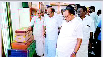 கே. வயிரவன்பட்டியில் நகரத்தாா் பாரம்பரிய அருங்காட்சியம் திறப்பு