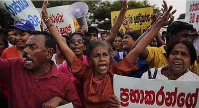 கொழும்பில் வன்முறை: ஆளுங்கட்சி எம்.பி. பலி