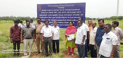 தாராபுரம் அருகே பழனி கோயிலுக்குச் சொந்தமான ரூ.25 கோடி மதிப்பிலான நிலம் மீட்பு  