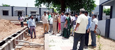 முதல்வா் விழா ஏற்பாடுகள்: மாவட்ட ஆட்சியா், எஸ்பி ஆய்வு