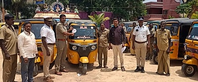 கடலூரில் ஆட்டோக்களுக்கு வரிசை எண்