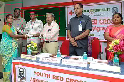 இளையோா் செஞ்சிலுவைச் சங்க பயிற்சி