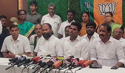 திமுக ஆட்சியை கவிழ்ப்பது பாஜகவின் நோக்கமல்ல:  அண்ணாமலை