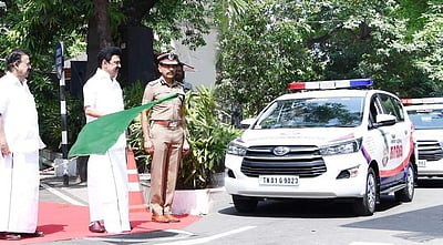 காவல்துறையின் ரோந்துப் பணியை பலப்படுத்த 93 வாகனங்கள்: தொடக்கி வைத்தார் முதல்வர்