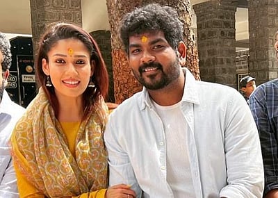 'இங்கதான் முதன்முறையாக நயன்தாராவைப் பார்த்தேன்' - செய்தியாளர்கள் சந்தித்திப்பில் விக்னேஷ் சிவன் நெகிழ்ச்சி