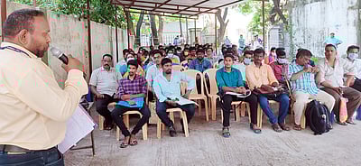 காஞ்சிபுரம் தனியாா் வேலைவாய்ப்பு முகாமில் 82 போ் தோ்வு