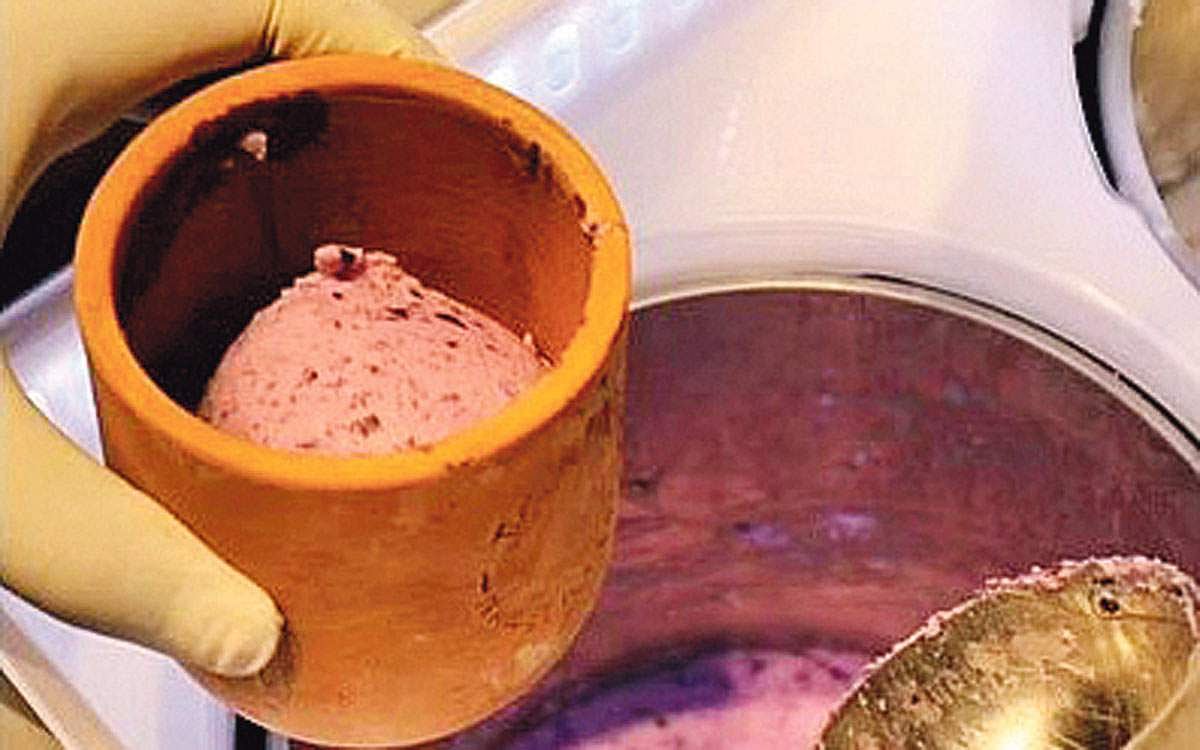 குடுவையில் ஐஸ் க்ரீம்!