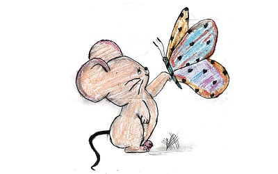 பிஞ்சுக் கை வண்ணம்!