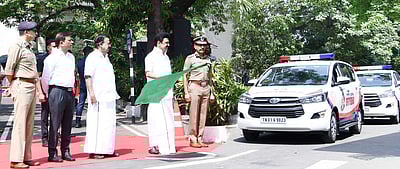 போக்குவரத்து காவல் பிரிவுக்குபுதிய ரோந்து வாகனங்கள்