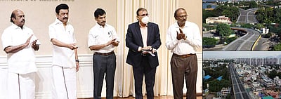 கோவையில் ரூ.290 கோடியில் 2 புதிய மேம்பாலங்கள்: முதல்வா் மு.க.ஸ்டாலின் திறந்து வைத்தாா்