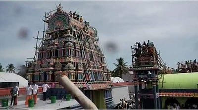 300 ஆண்டுகள் பழமைவாய்ந்த ஒரத்தநாடு காசி விசுவநாதர் கோயில் கும்பாபிஷேகம்