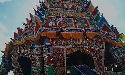 காரைக்குடி அருகே அரியக்குடி திருவேங்கடமுடையான் கோயில் தேரோட்டம்