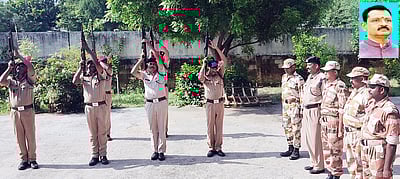 காஞ்சிபுரத்தில் ராணுவ வீரருக்கு இறுதி அஞ்சலி