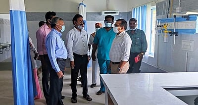 நாட்டறம்பள்ளி அரசு மருத்துவமனையில் ஆட்சியா் ஆய்வு