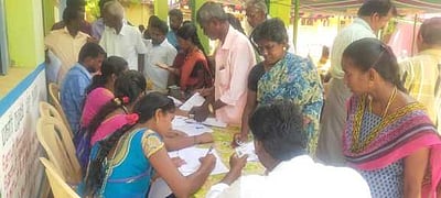 கமுதியில் மாற்றுத் திறனாளிகளுக்கு சிறப்பு முகாம்