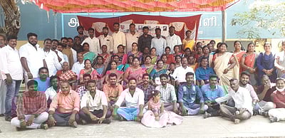 புதுப்பட்டினத்தில் அரசுப் பள்ளி முன்னாள் மாணவர்கள் சங்கமம்