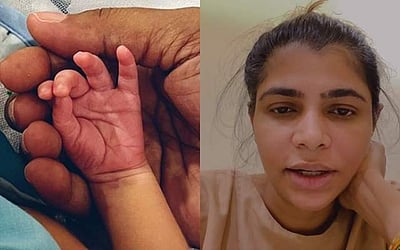 இரட்டைக் குழந்தைகளுக்கு பெற்றோரான பாடகி சின்மயி - நடிகர் ராகுல் தம்பதி