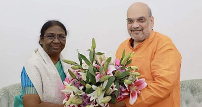 அமித் ஷா, வெங்கைய நாயுடுவுடன் திரெளபதி முர்மு சந்திப்பு