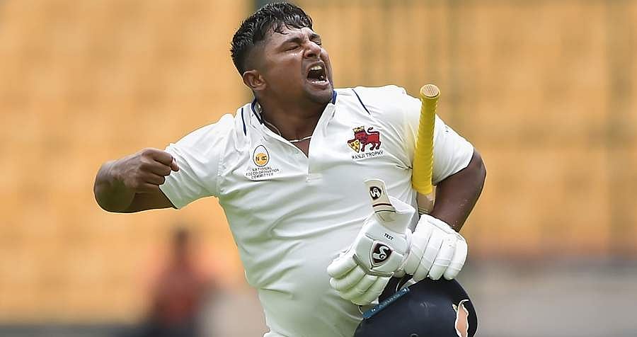 சர்ஃபராஸ் கான் (கோப்புப் படம்)