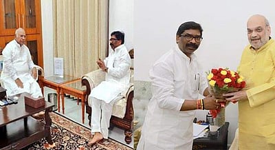 யாருக்கு ஆதரவு? பாஜக, காங்கிரஸுடன் ஜார்கண்ட் முதல்வர் தனித்தனியே ஆலோசனை