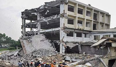 லெபனான்: கட்டடம் இடிந்து விழுந்து ஒருவர் பலி; ஏராளமானோர் படுகாயம்