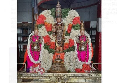 பாடலாத்ரி நரஸிம்மர் கோயிலில் வைகாசி பிரம்மோற்ஸவம் கொடியேற்றத்துடன் தொடக்கம்