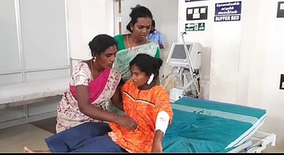 காட்டுப்பன்றி தாக்கியதில் பள்ளி மாணவி பலத்த காயம்