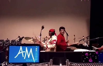 பொன்னியின் செல்வன் பின்னணி இசை - டிரம்ஸ் சிவமணி பகிர்ந்த விடியோ