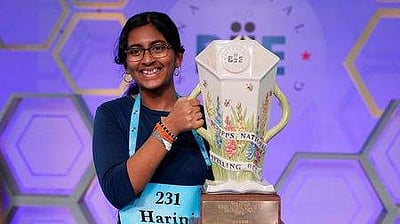 ‘ஸ்பெல்லிங் பீ’ போட்டி: மீண்டும் இந்திய வம்சாவளி மாணவி வெற்றி