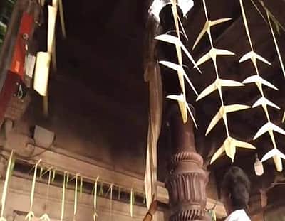 நாட்டரசன்கோட்டை கண்ணுடைய நாயகி அம்மன் கோயிலில் கொடியேற்றம்