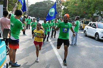 உலக சுற்றுச்சூழல் தின விழிப்புணா்வு மாரத்தான்