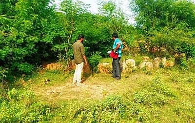 தும்பல் கல் வட்டங்கள் குறித்து தொல்லியல் துறையினர் ஆய்வு