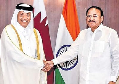 இந்தியா-கத்தார் பொருளாதார கூட்டு ஒத்துழைப்பு: குடியரசு துணைத் தலைவர் பாராட்டு