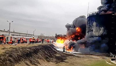 ரஷிய டாங்கிகளை அழிக்க உதவிய சிறுவன்: ஹீரோவாகக் கொண்டாடும் உக்ரைன்