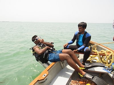 ‘ஸ்கூபா டைவிங்’ போட்டி