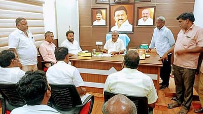 செஞ்சி பேரூராட்சியில் அமைச்சா் ஆய்வு