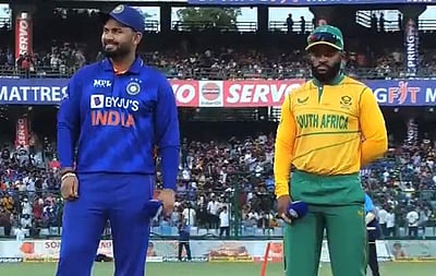 தென்னாப்பிரிக்காவுடனான முதல் டி20: இந்தியா முதல் பேட்டிங்